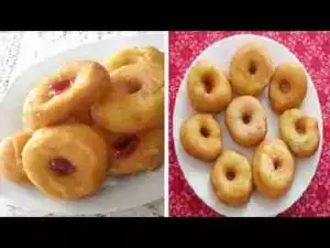 Video: Mini Donuts/doughnuts (Jam filled): Nigerian Small Chops 4